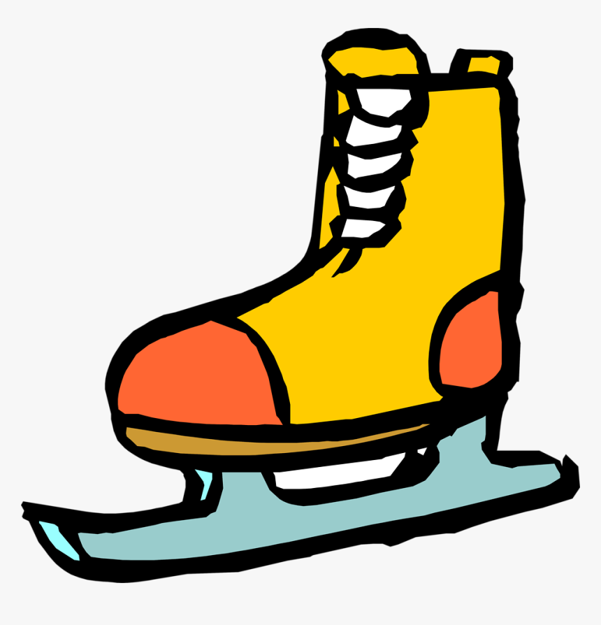 Skating Clipart Figure Skating - Ice Skating Clipart Transparent, HD Png Download, Free Download