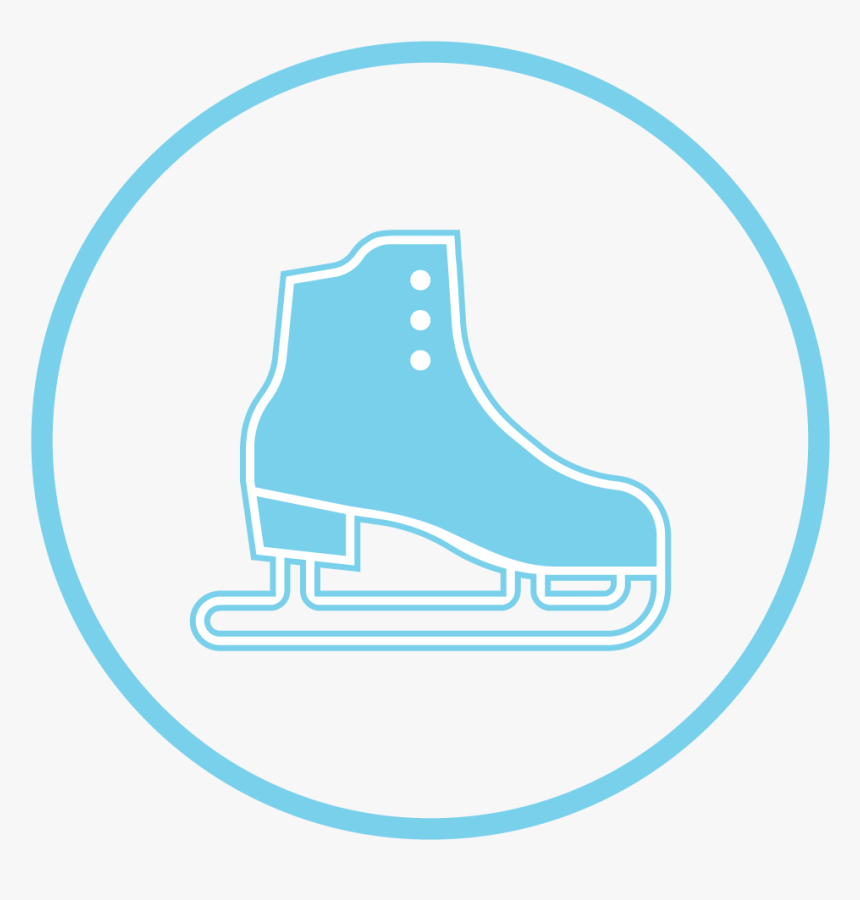 Footwear,figure Skate,ice Skate,ice Hockey Art,ice - Figure Skate, HD Png Download, Free Download