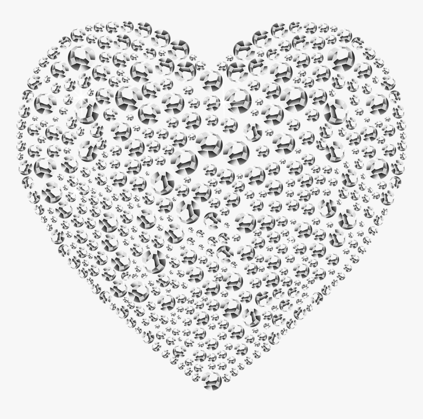 Diamonds Heart, HD Png Download, Free Download