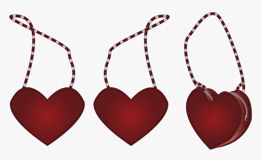 Multi Viewpoint Technical Flat Sketches Of Two Heart - Heart, HD Png Download, Free Download