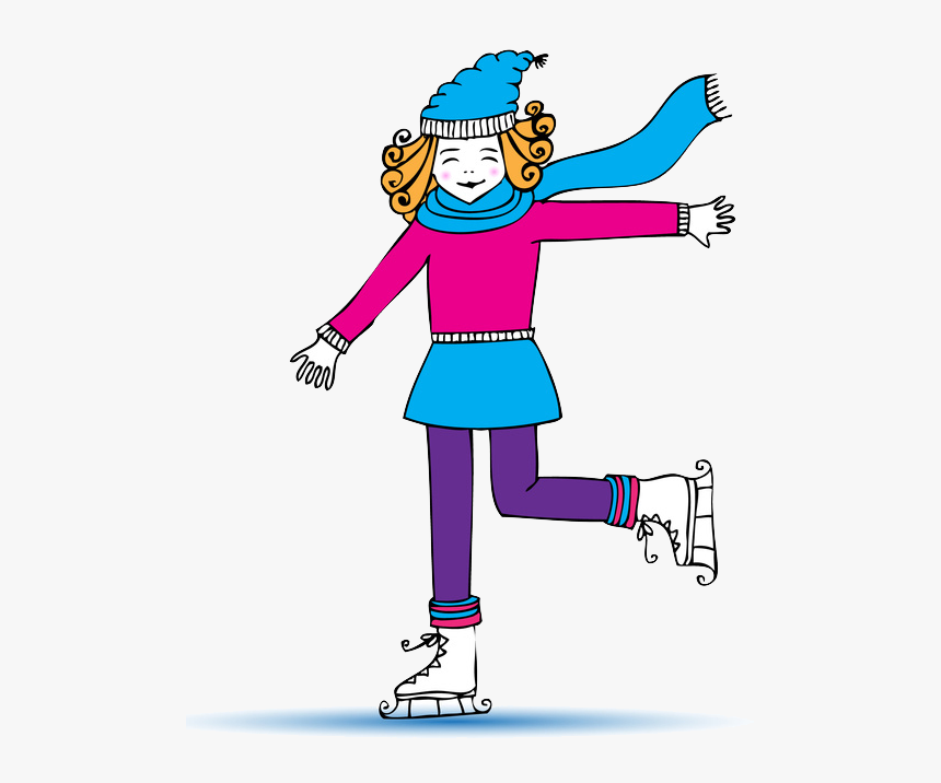 Рay Attention To Learn To Skate Clipart - Cartoon, HD Png Download, Free Download