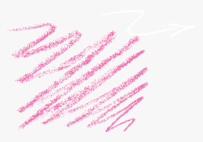 Line Clipart Pink - Chalk Sketch Png, Transparent Png, Free Download