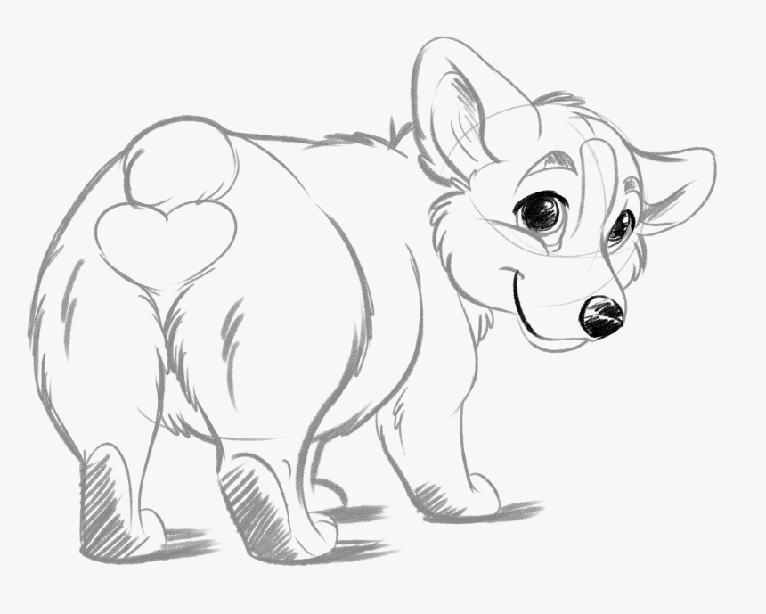 Dog Butt Clipart Png, Transparent Png, Free Download