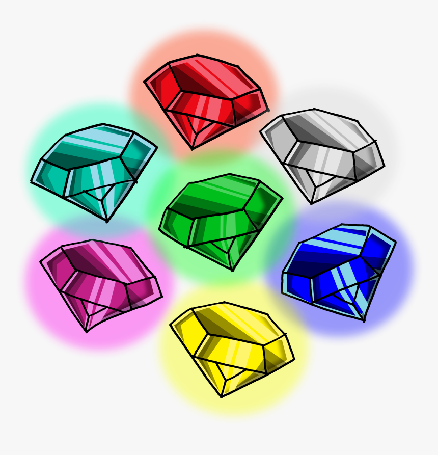 Chaos Emeralds - Sonic Chaos Emeralds, HD Png Download, Free Download
