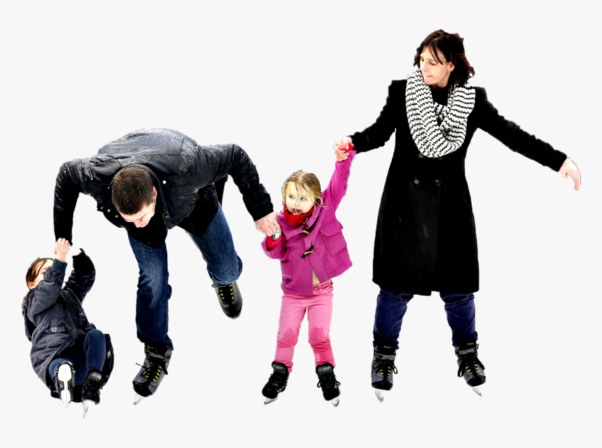 Transparent Ice Skate Png - People Ice Skating Png, Png Download, Free Download
