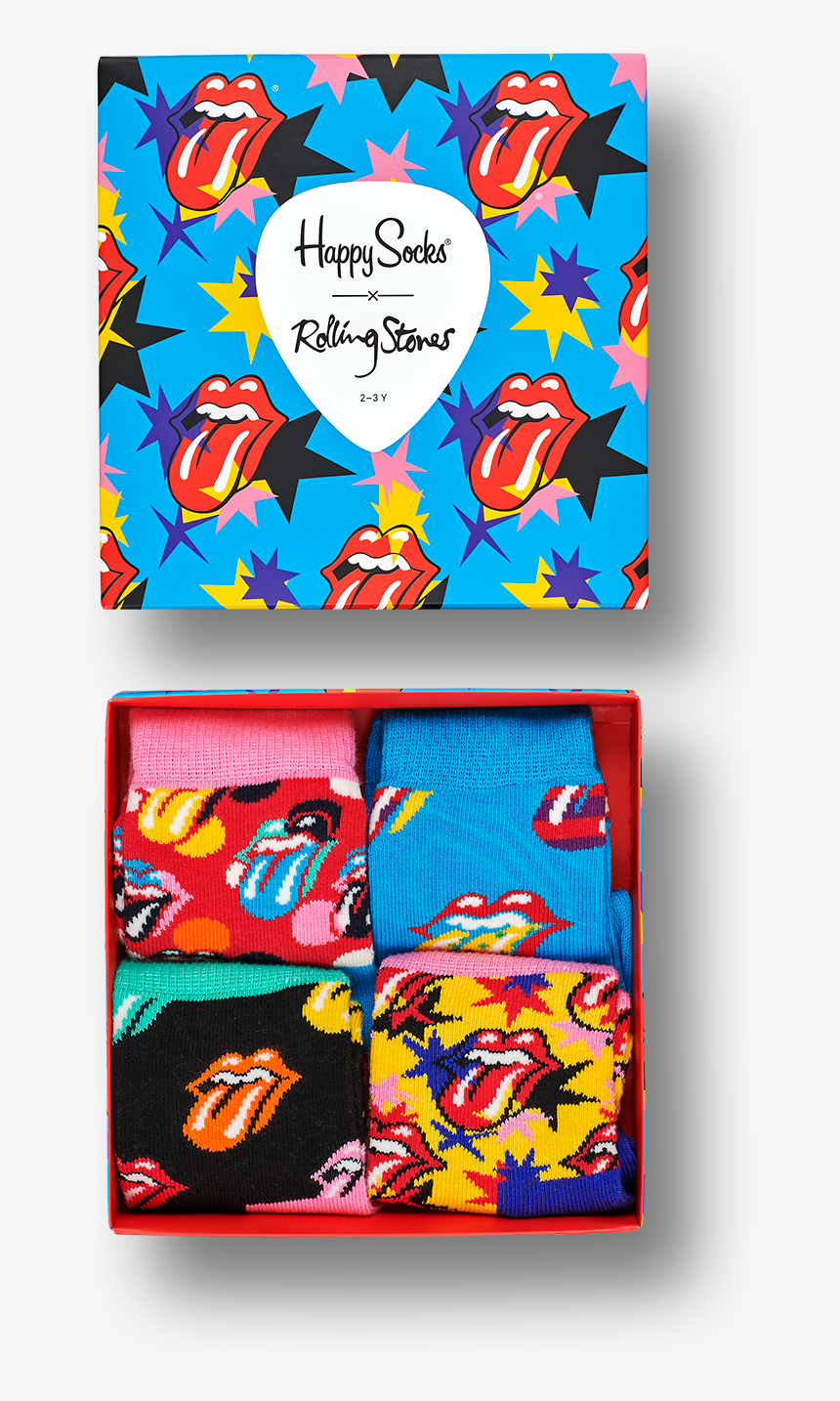 Product Image - Rolling Stone Socks Happy, HD Png Download, Free Download