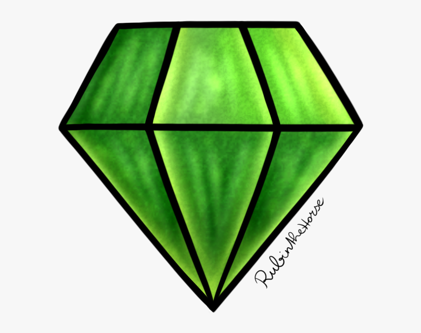 Green Chaos Emerald - Triangle, HD Png Download, Free Download