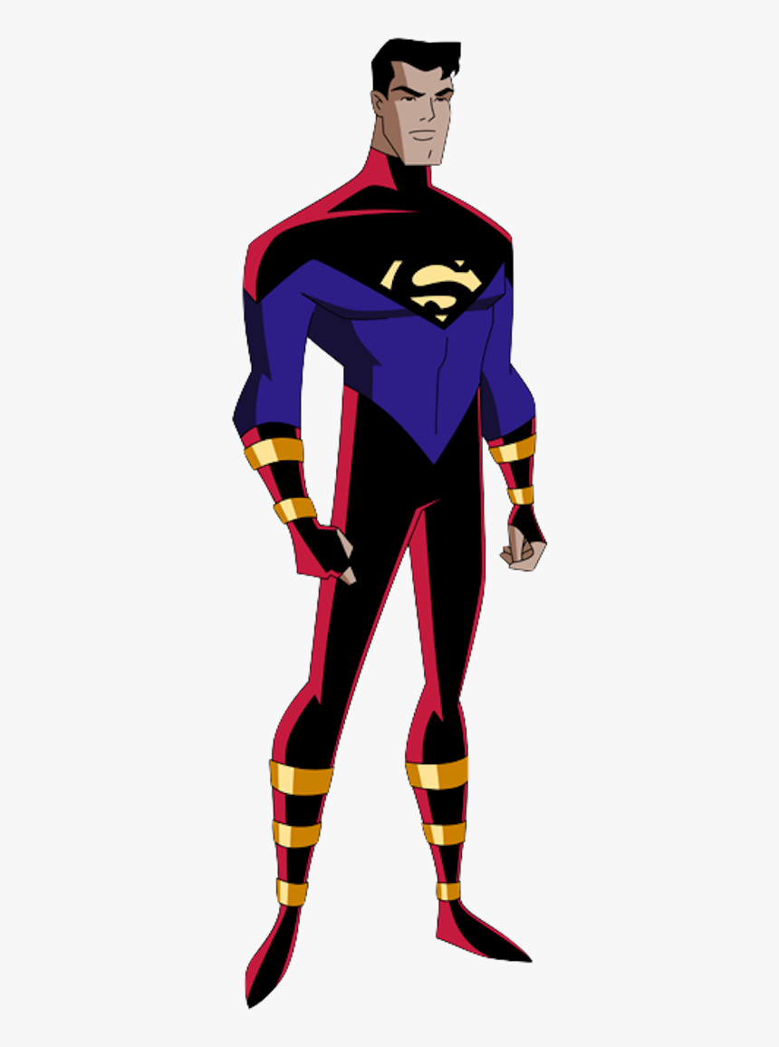 Transparent Superboy Png - Dc Animated Universe Superboy, Png Download, Free Download