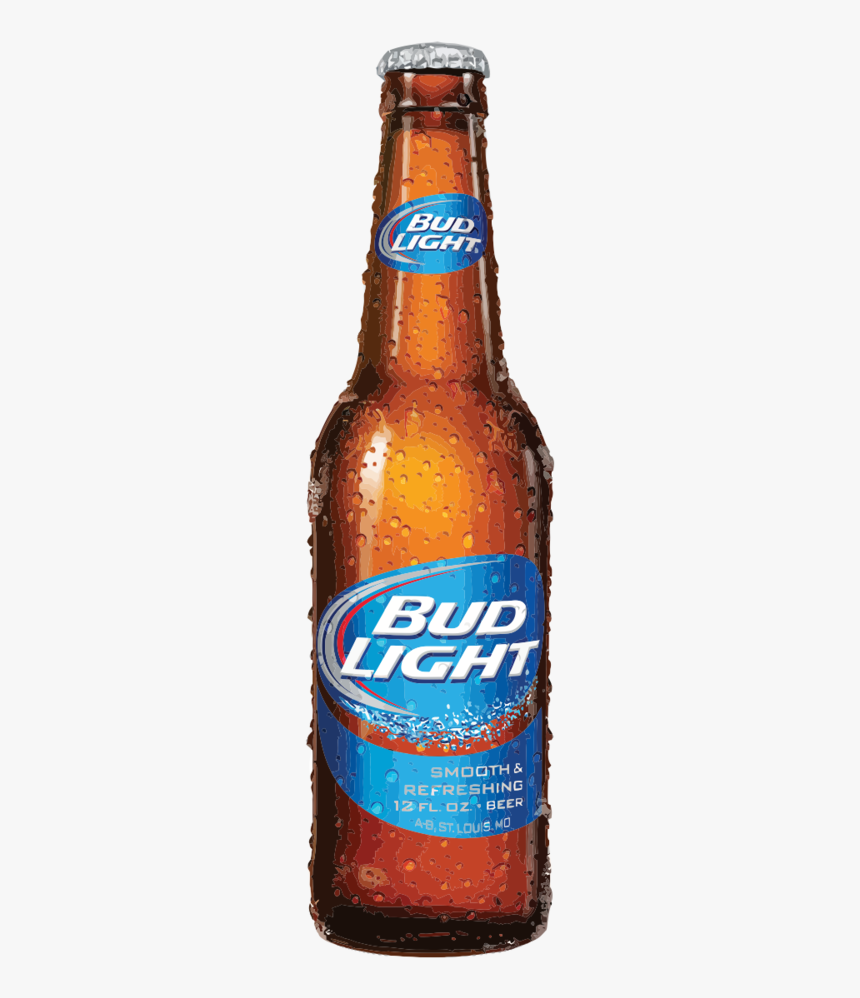 Bud Light Bottle Png - Bud Light Bottle Svg, Transparent Png, Free Download