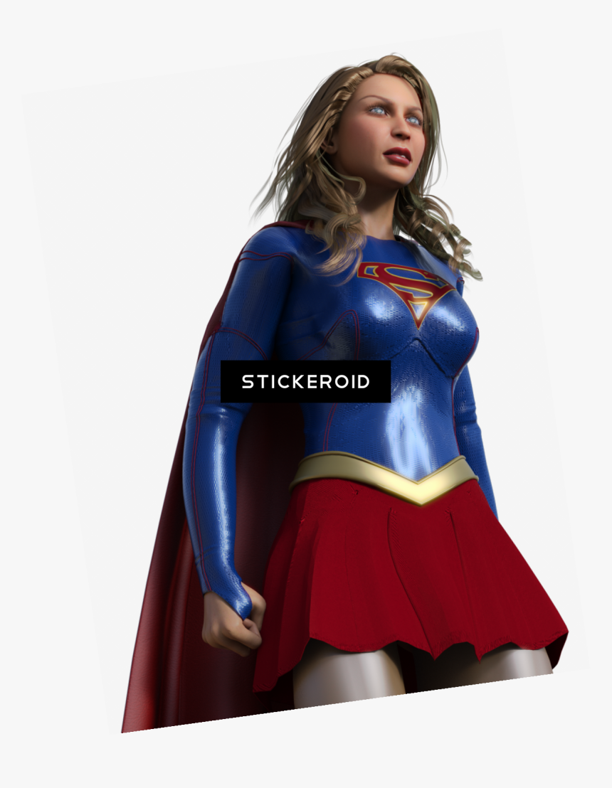 Transparent Superboy Png - Injustice 2 Super Girl, Png Download, Free Download