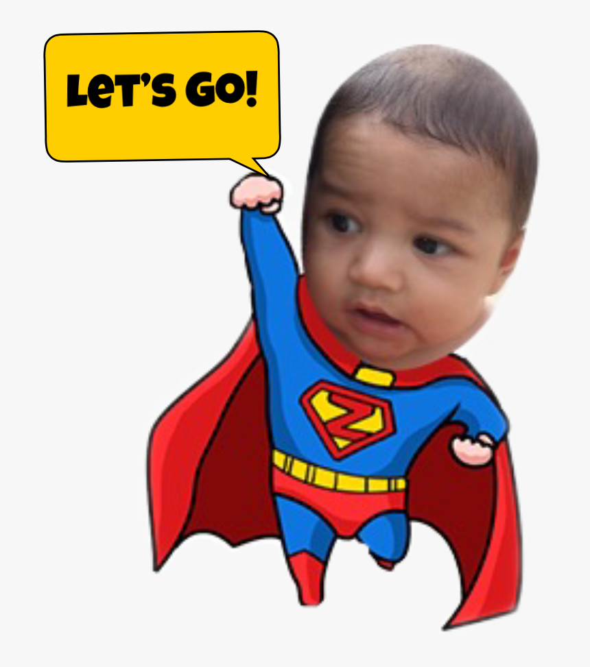 #superboy #freetoedit - Baby, HD Png Download, Free Download