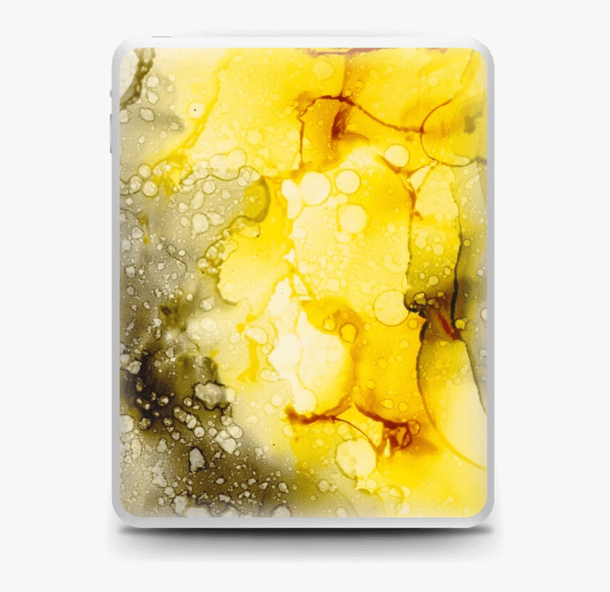 Yellow Color Splash Skin Ipad - Yellow Splash Drops Png, Transparent Png, Free Download