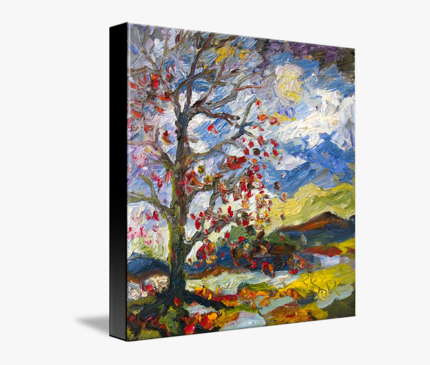 Autumn Sunset Impressionism Oil Painting Must Go Sale - Post Impressionism Bird Painting, HD Png Download, Free Download