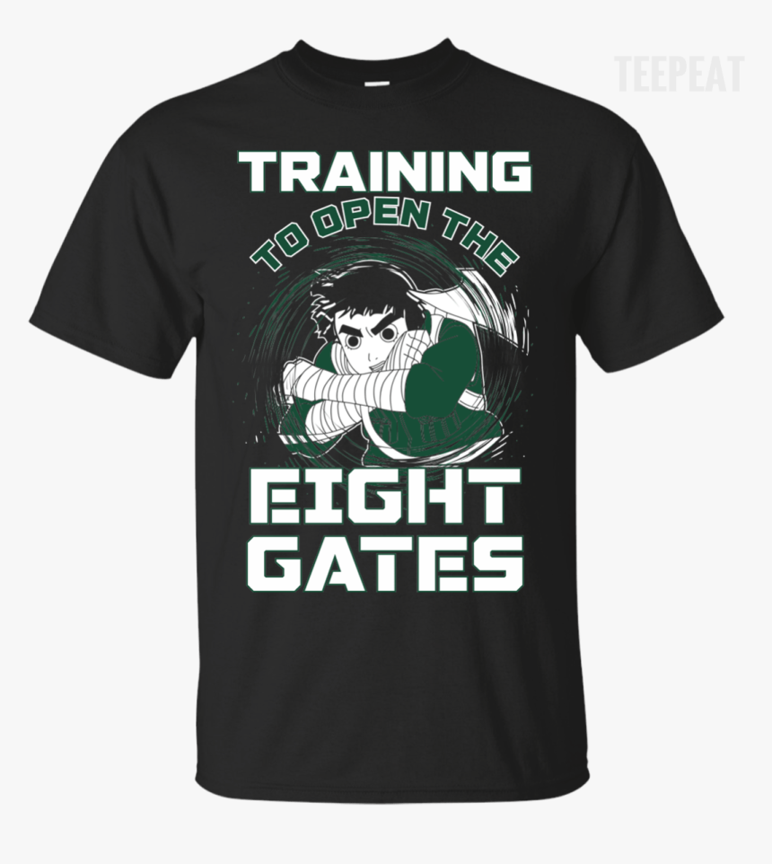 Rock Lee Training Eight Gates Tee Apparel Teepeat"
 - Old Man Bowling Shirt, HD Png Download, Free Download