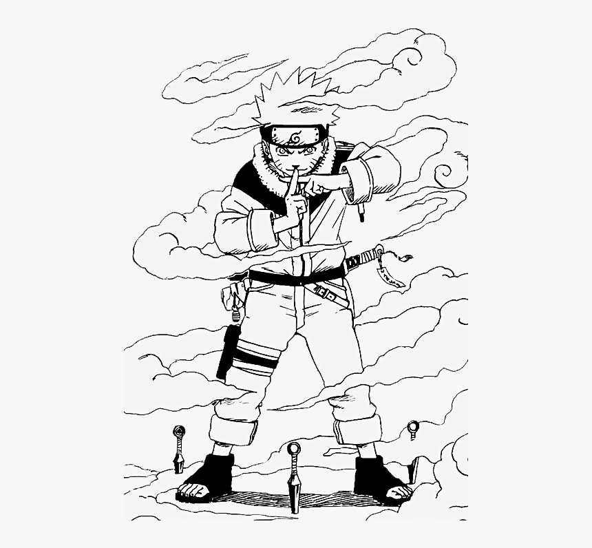 Asap Rock Lee - Imagemes De Naruto Para Colorear, HD Png Download, Free Download