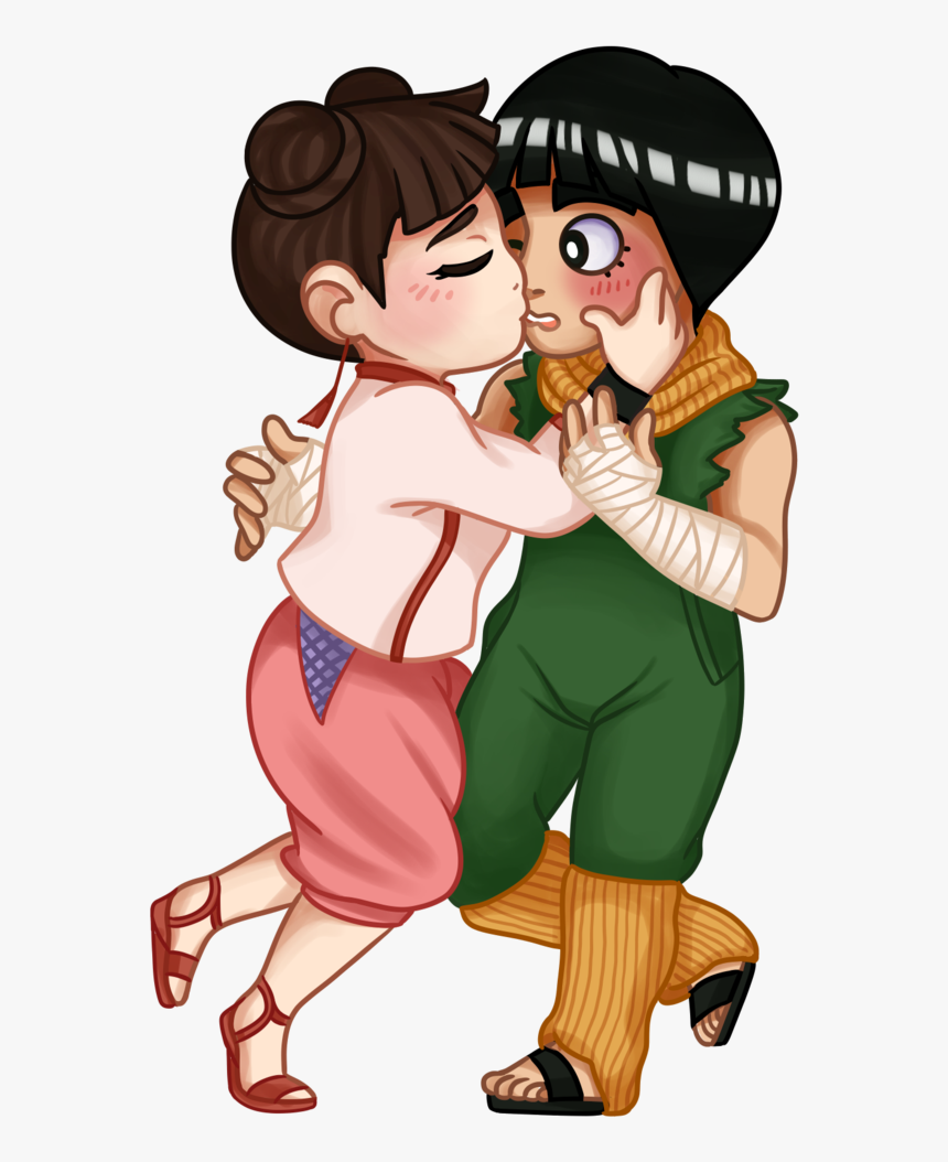 Anime, Setsulko, Naruto, Tenten, Rock Lee, Leeten - Cartoon, HD Png Downloa...