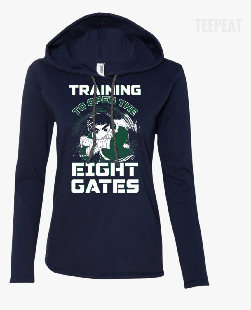 Rock Lee Training Eight Gates Ladies Tee Apparel Teepeat"
 - Hoodie, HD Png Download, Free Download