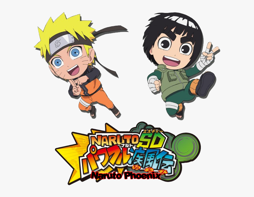 Eae Galera Trago O Segundo Trailer Do Game Rock Lee - Rock Lee Naruto Chibi, HD Png Download, Free Download