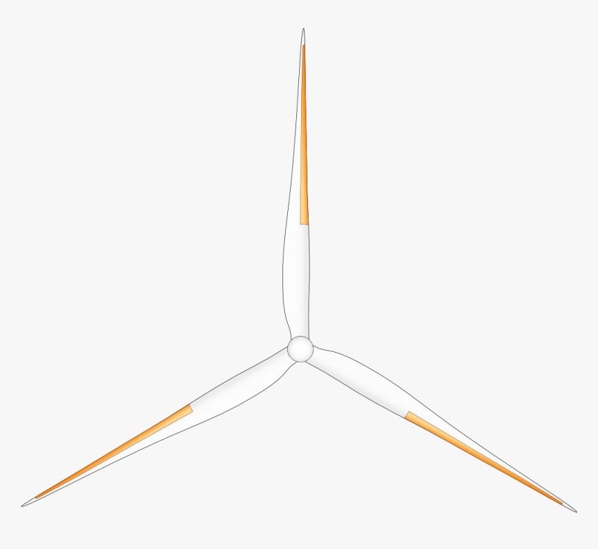 Blade Heating Elements Protects From Icing The Area - Wind Turbine, HD Png Download, Free Download
