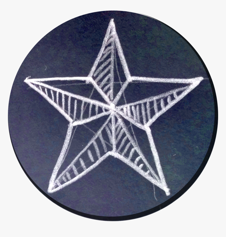 Chalk-barnstar - Emblem, HD Png Download, Free Download