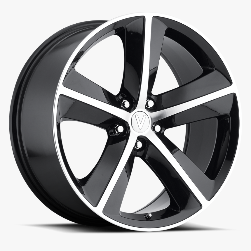 Dodge Challenger Wheels , Png Download - Dodge Challenger Srt Black Rims, Transparent Png, Free Download