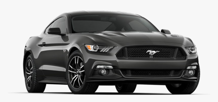 Black 2018 Ford Mustang - 2017 Mustang V6 Colors, HD Png Download, Free Download