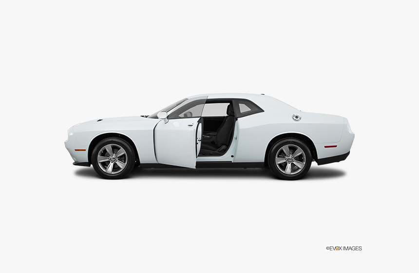 White Dodge Challenger Side, HD Png Download, Free Download