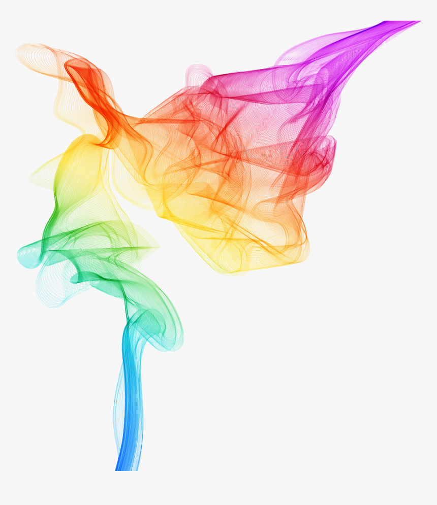 Smoke Color Gradient Vector 1040*1149 Transprent Png - Colored Smoke Transparent Background, Png Download, Free Download