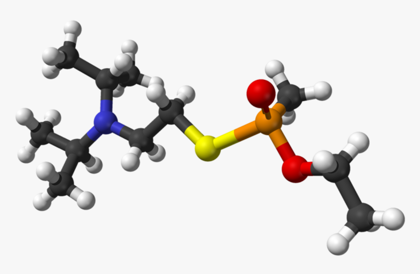 Vx Nerve Agent Molecular Structure, HD Png Download, Free Download