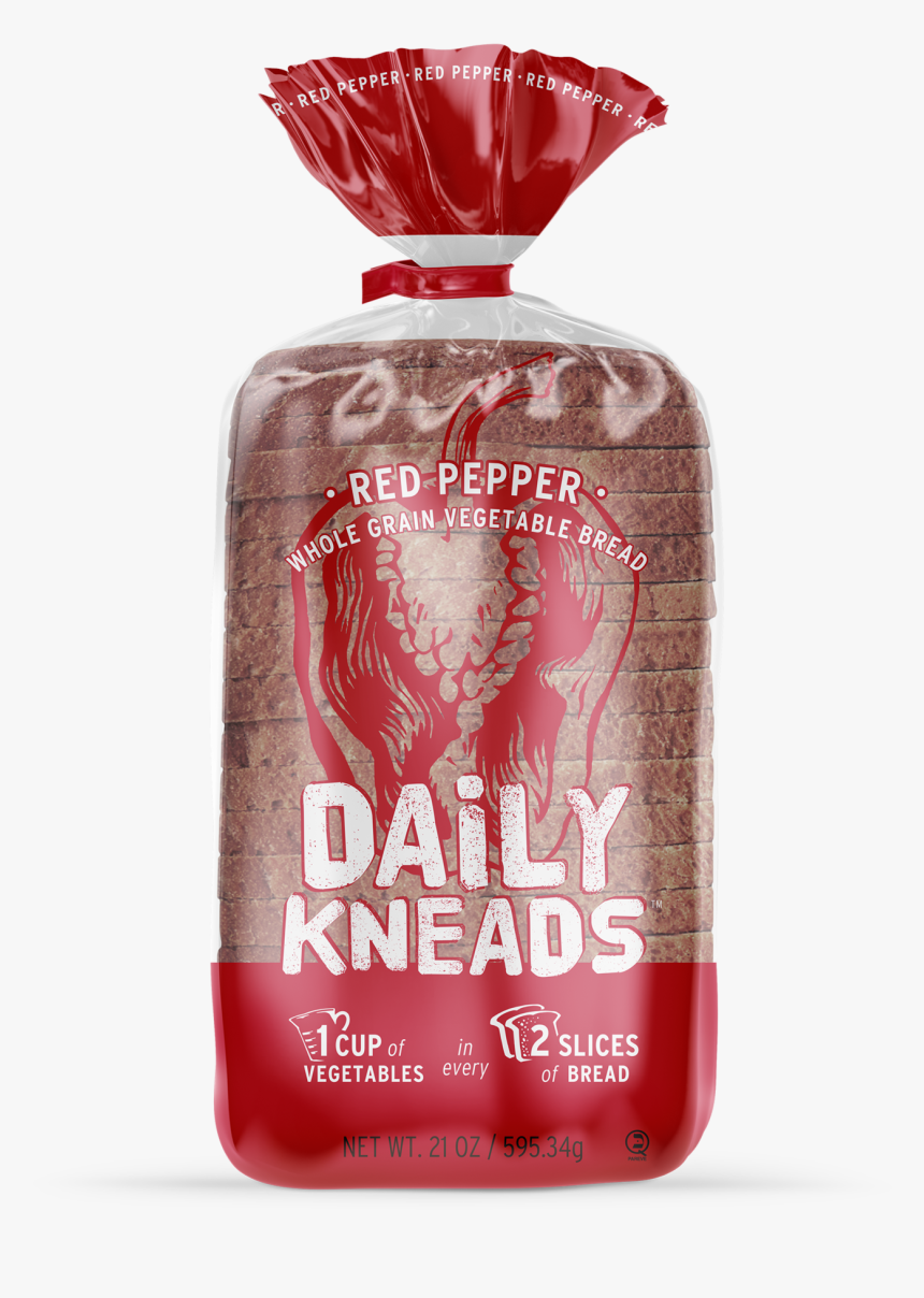 Red Pepper Sliced Veggie Bread Loaf"
 Class= - Loaf, HD Png Download, Free Download