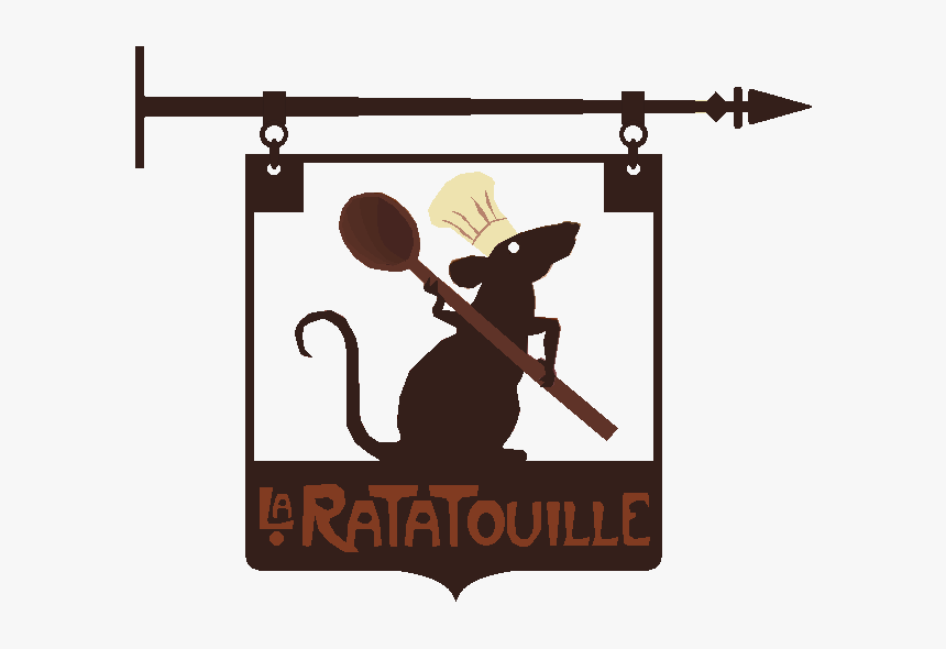 Clip Art Ratatouille Themes - Ratatouille Sign, HD Png Download, Free Download