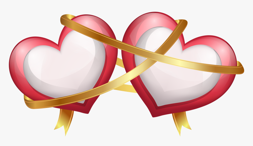 Valentine Ribbon Png Beautiful Red Ribbon Png Clipart - Transparent Png For Wedding Cards, Png Download, Free Download