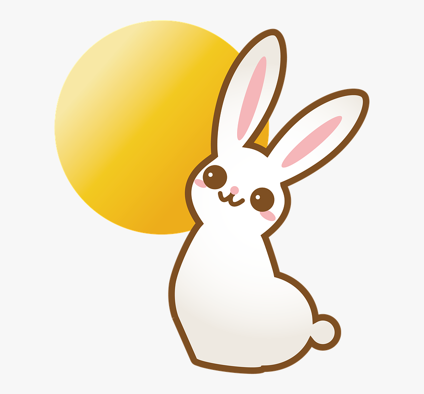 Rabbit, Bunny, Animal, Cute - Chú Thỏ Trung Thu, HD Png Download, Free Download