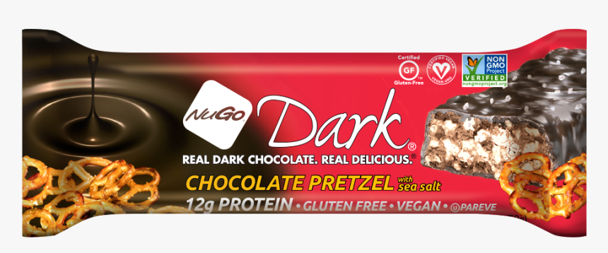 Nugo Dark Chocolate Pretzel, HD Png Download, Free Download