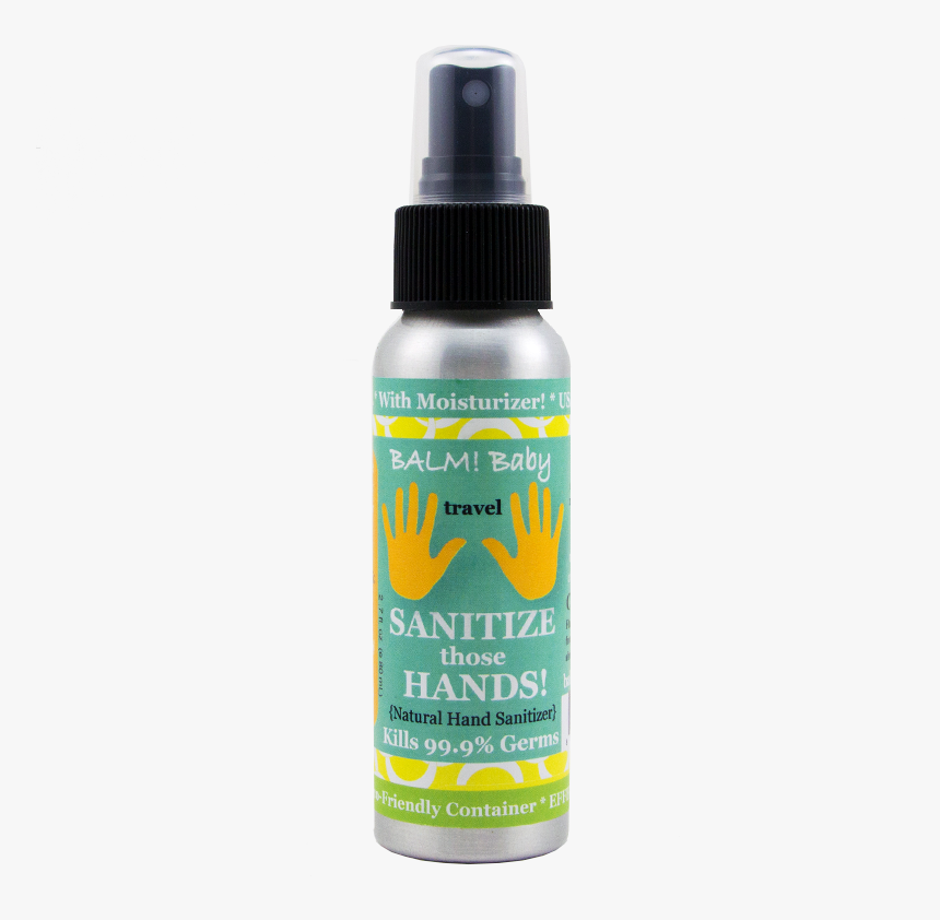 Balm Baby Sanitize Those Hands Natural Hand Sanitizer - Bug Spray Png, Transparent Png, Free Download