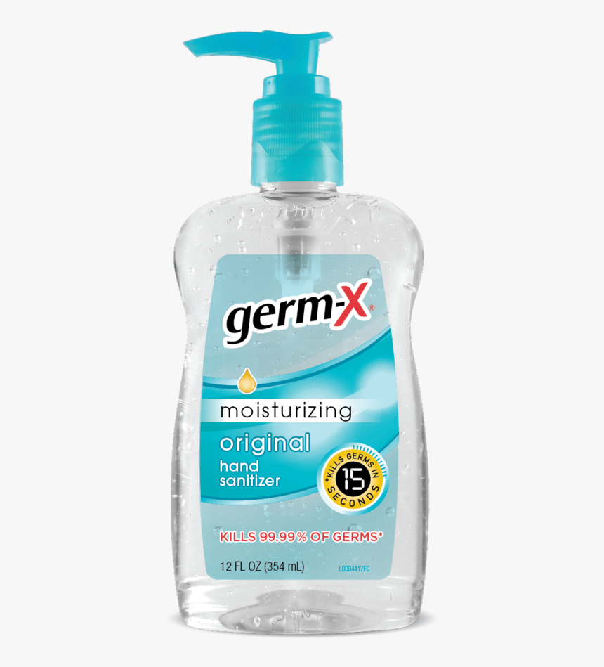 Germ-x 10 Fl Oz Hand Sanitizer , Png Download - Germ X Bottle, Transparent Png, Free Download