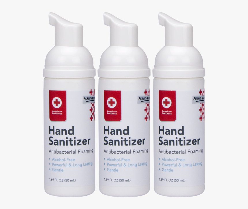 Alcohol Free Foaming Hand Sanitizer - Plastic Bottle, HD Png Download, Free Download