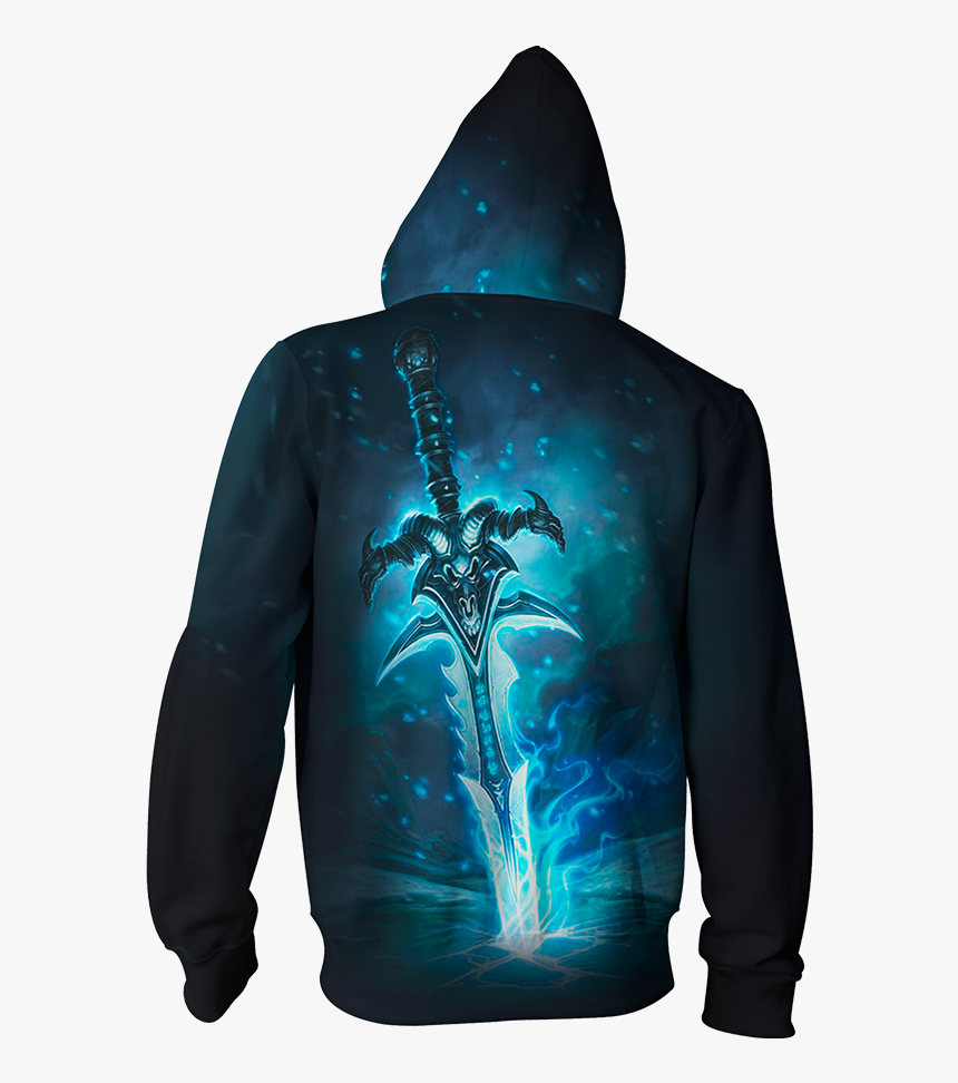 Lich King World Of Warcraft Zip Up Hoodie Jacket - Linkin Park Hybrid Theory Hoodie, HD Png Download, Free Download