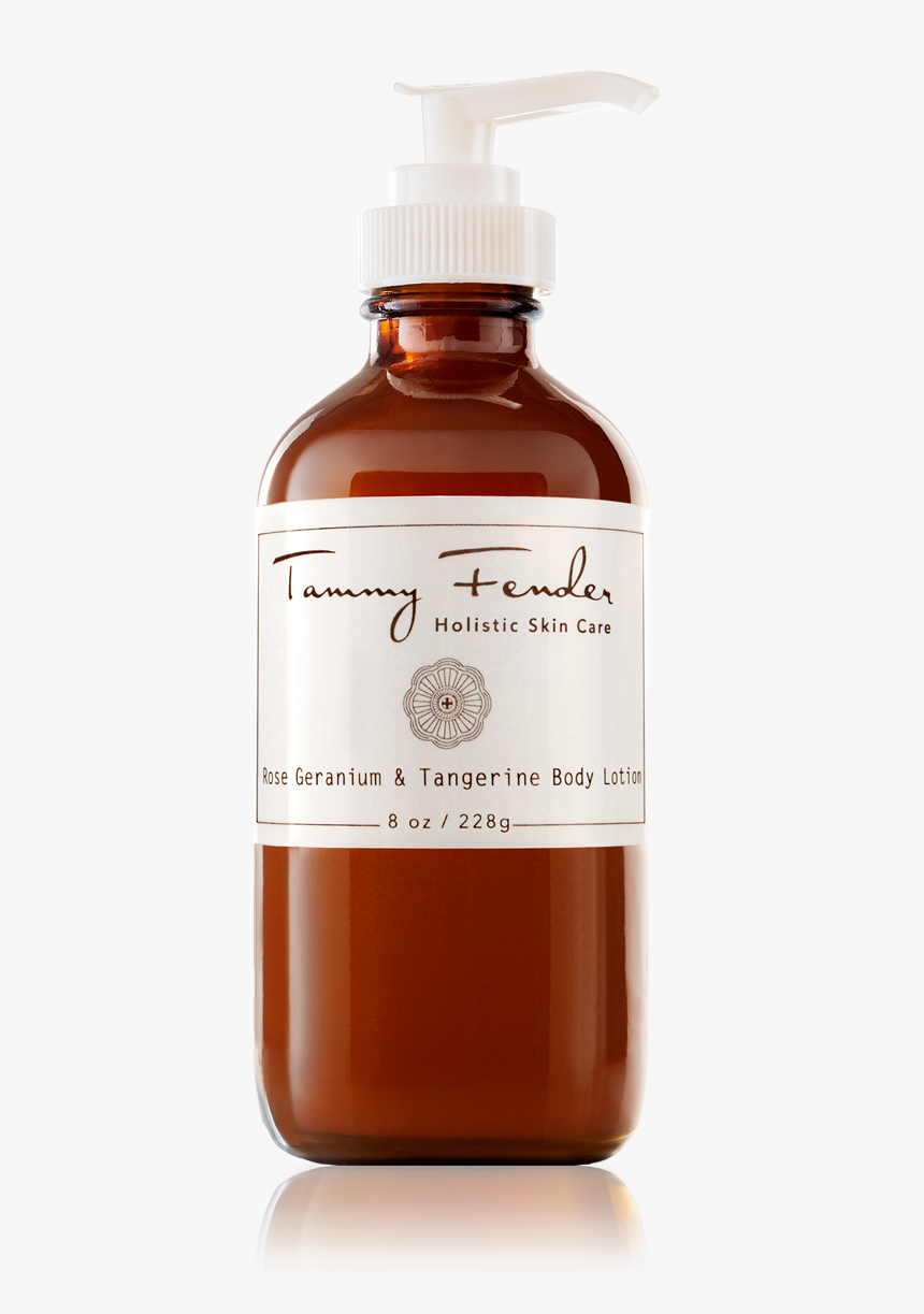 Rose Geranium Body Lotion, A Natural Body Lotion With - Bottle, HD Png Download, Free Download
