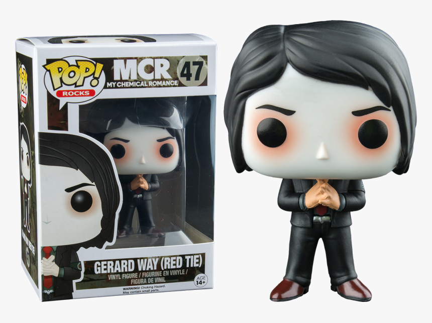 Gerard Way Red Tie Funko Pop, HD Png Download, Free Download