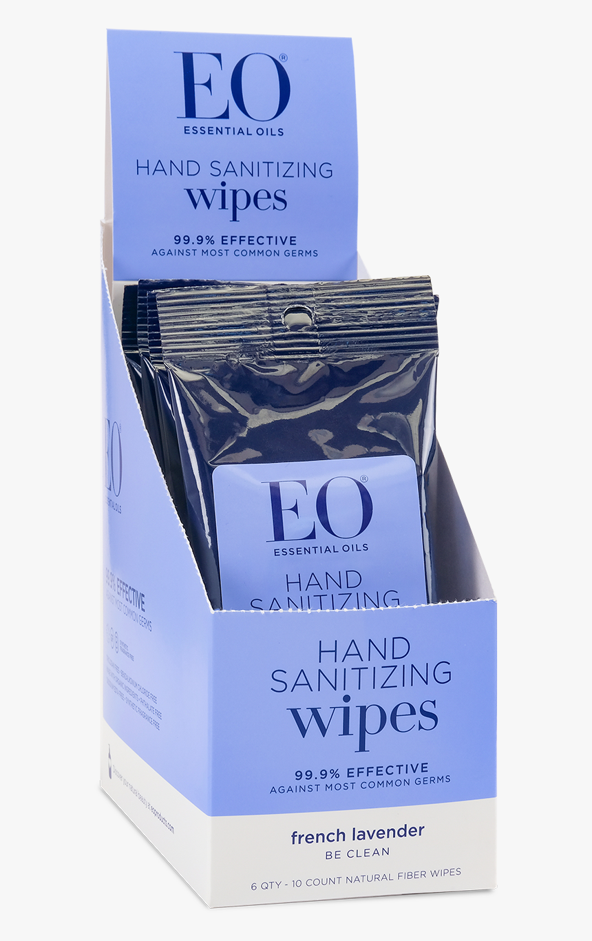 Eo Natural Deodorant Wipes Lavender 12 Pack, HD Png Download, Free Download