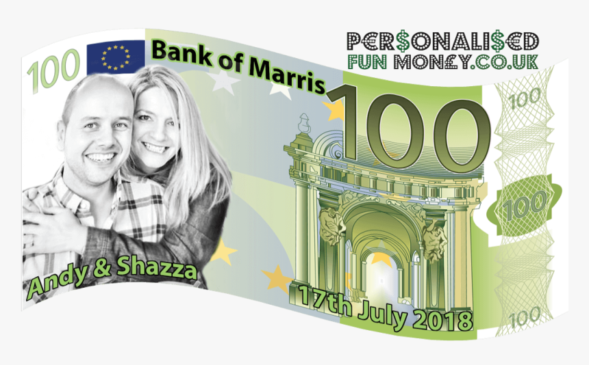 clip art novelty bank notes personalised 100 euro hd png download kindpng