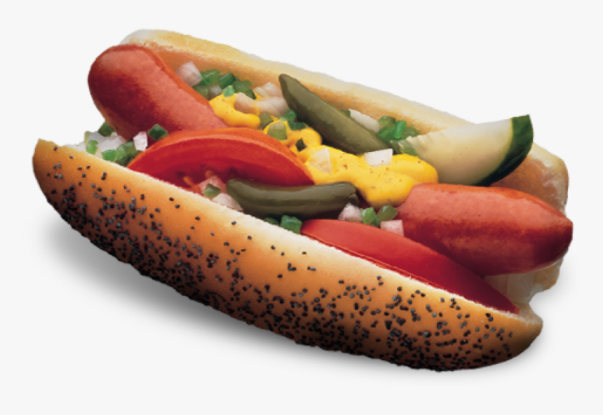 Hot Dog Png Weiner - Chicago Hot Dog, Transparent Png, Free Download