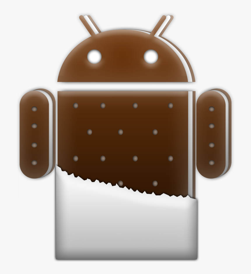 Clip Art Os Logo Hunt Android - Ice Cream Sandwich Android Logo, HD Png Download, Free Download