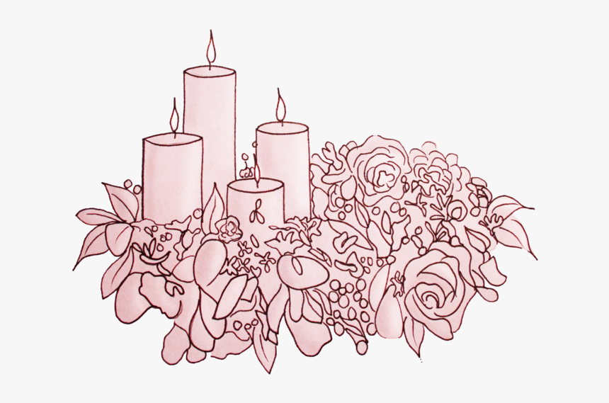 Another Easy Idea, Which Would Work Well With Any December - Advent Candle, HD Png Download, Free Download