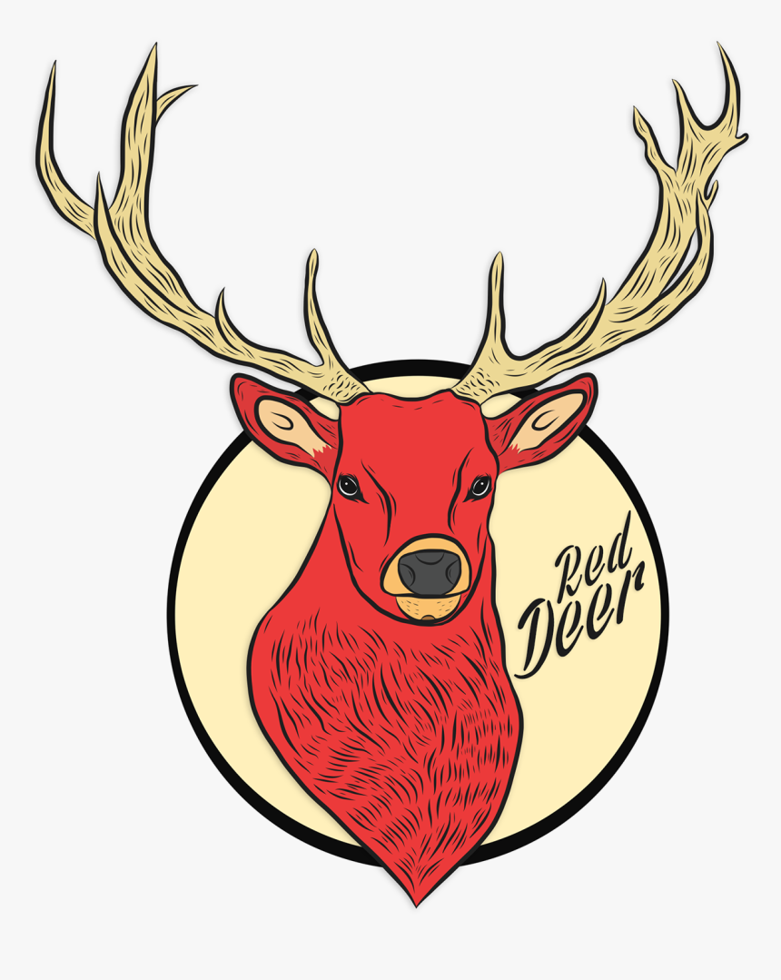 Snapchat Filters Clipart Deer - Red Deer Snapchat Filter, HD Png Download, Free Download