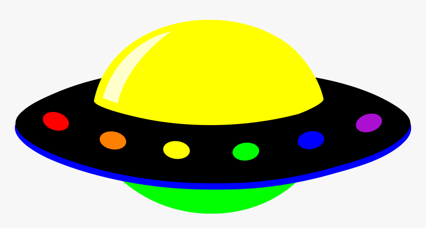 Flying Saucer Clipart - Alien Spaceship Clip Art, HD Png Download, Free Download