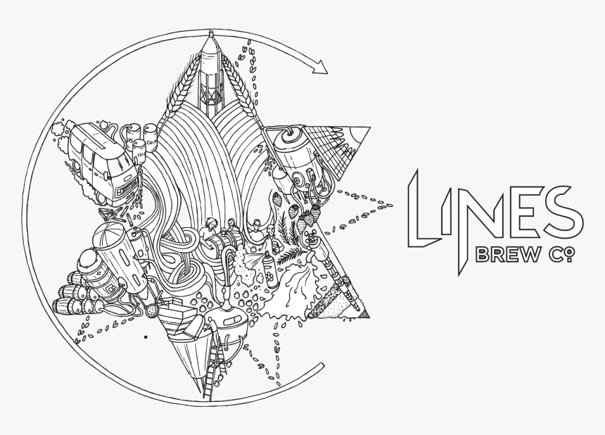 Lines Brew Co, HD Png Download, Free Download