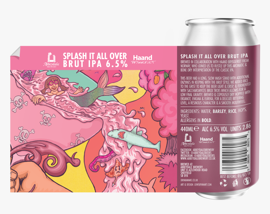 Craft Beer Label Illustration - Beer, HD Png Download, Free Download