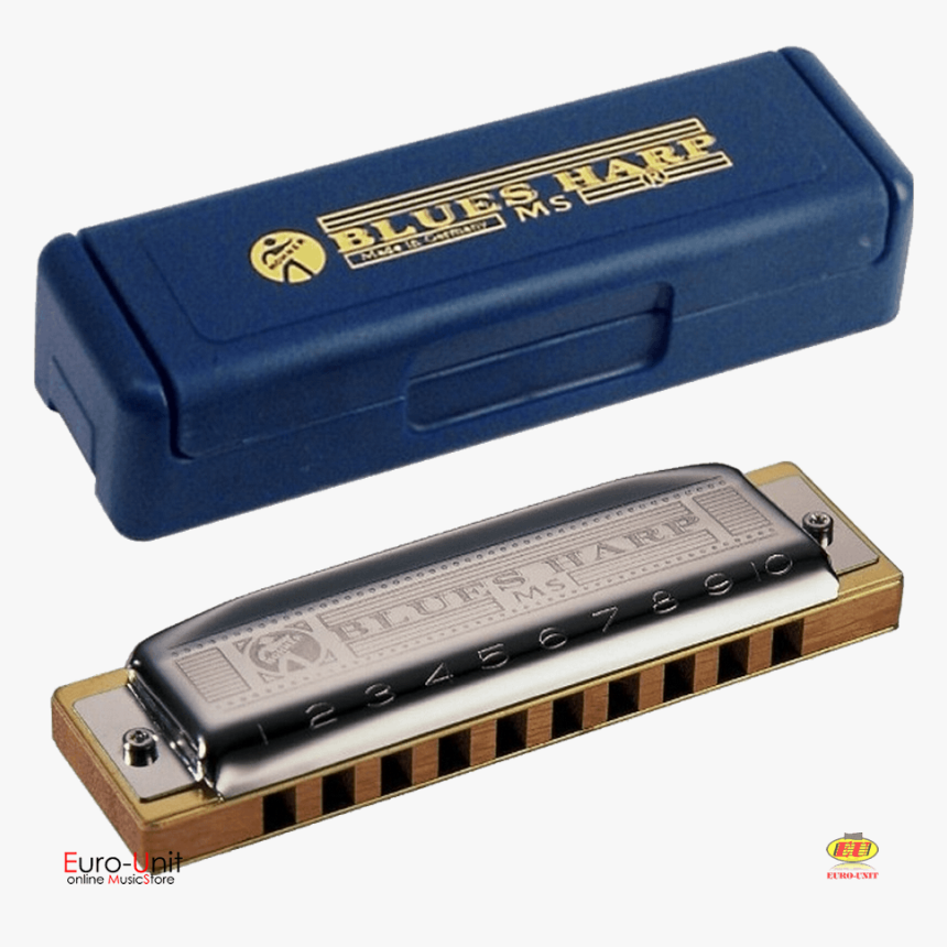 Blues Harp Harmonica , Png Download - Hohner Blues Harp Ms, Transparent Png, Free Download